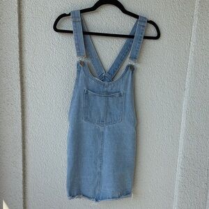 Zara Light Blue Denim Mini Dress